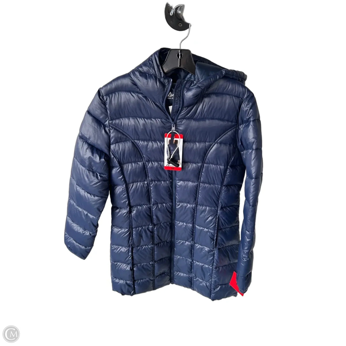Coat Puffer & Quilted By Cmc In Navy, Size: M
