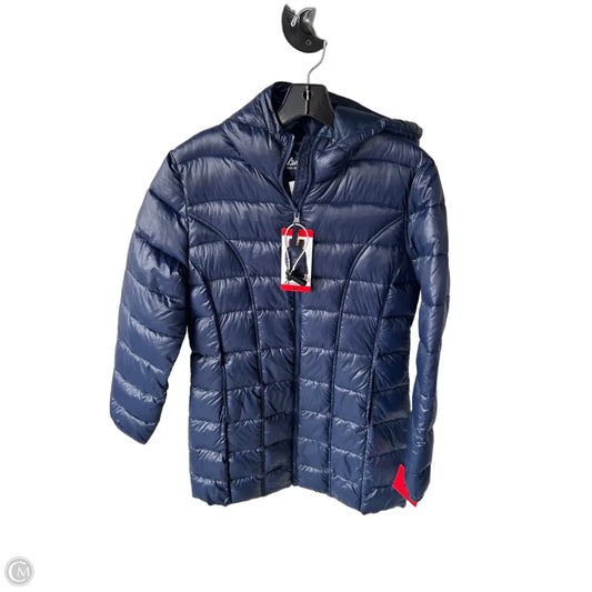 Coat Puffer & Quilted By Cmc In Navy, Size: M