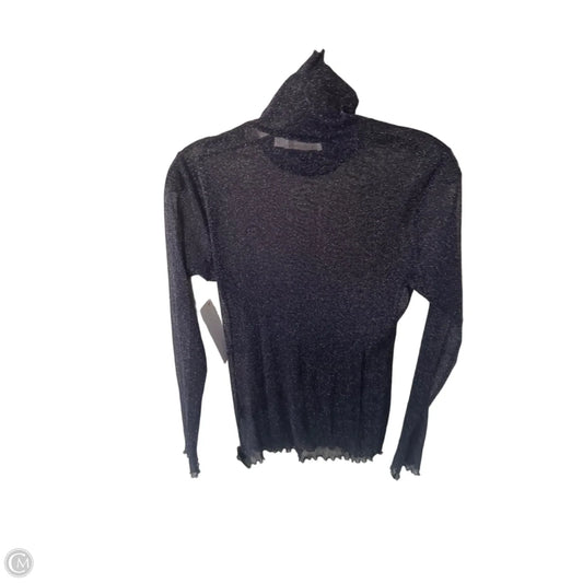 Top Long Sleeve By Cma In Blue & Silver, Size: L