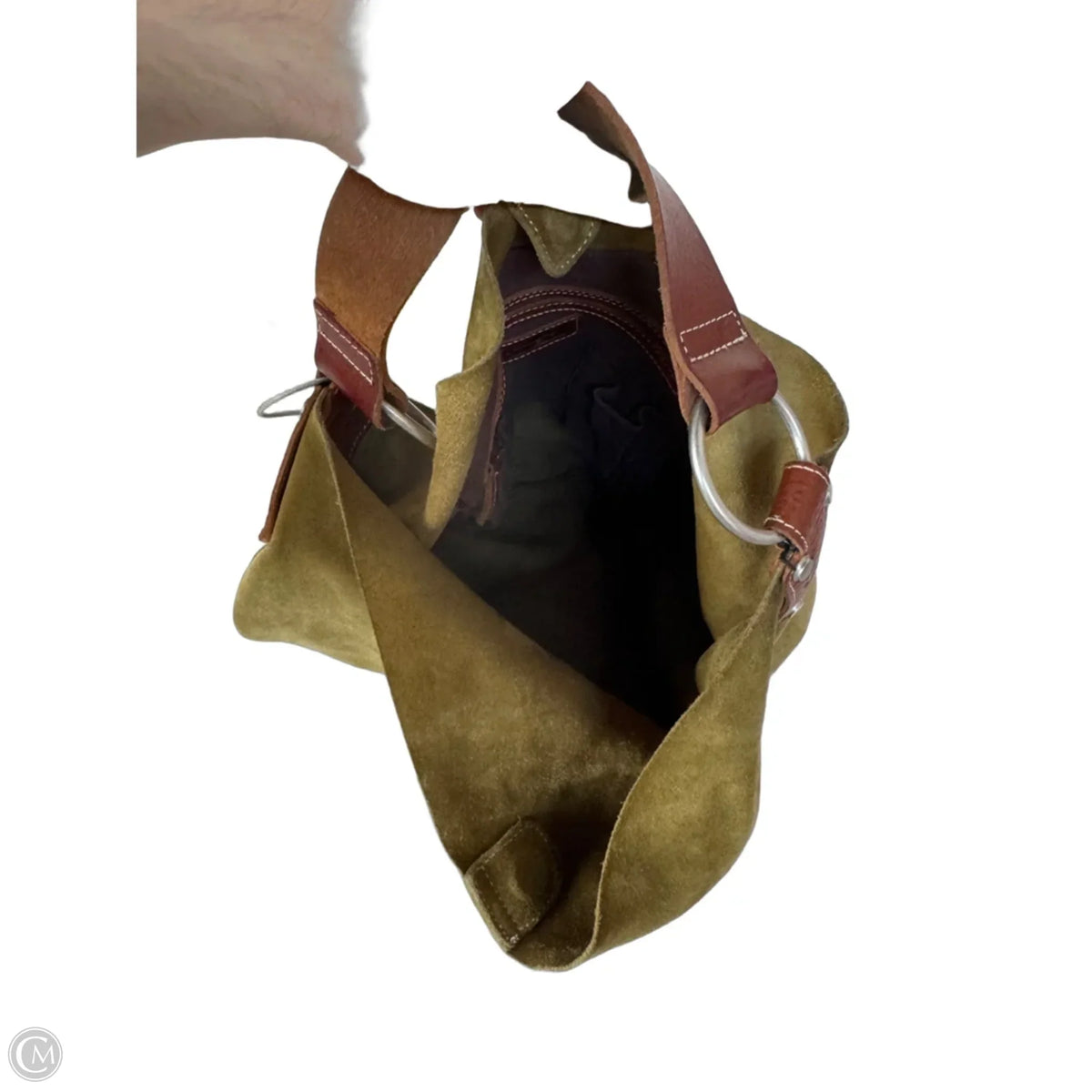 Tote Leather By Cmc, Size: Large