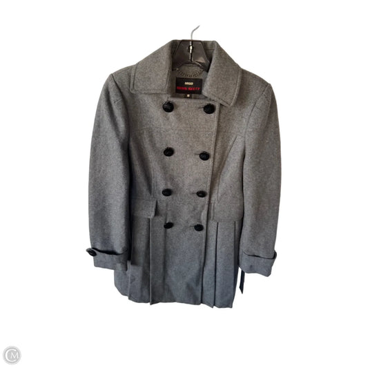 Coat Peacoat By Miss Sixty In Grey, Size: S