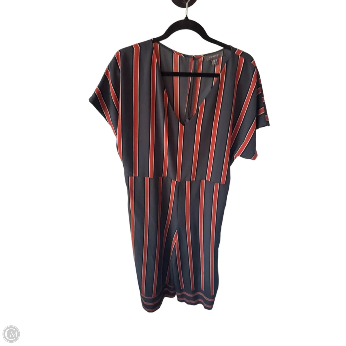 Jumpsuit By Primark In Grey & Orange, Size: Xl