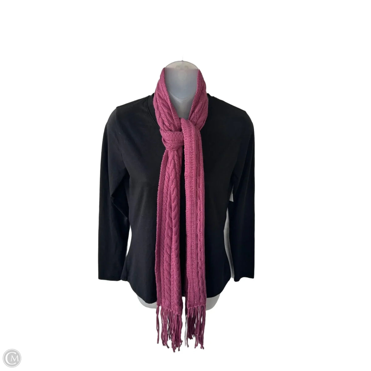 Scarf Winter By Clothes Mentor In Pink