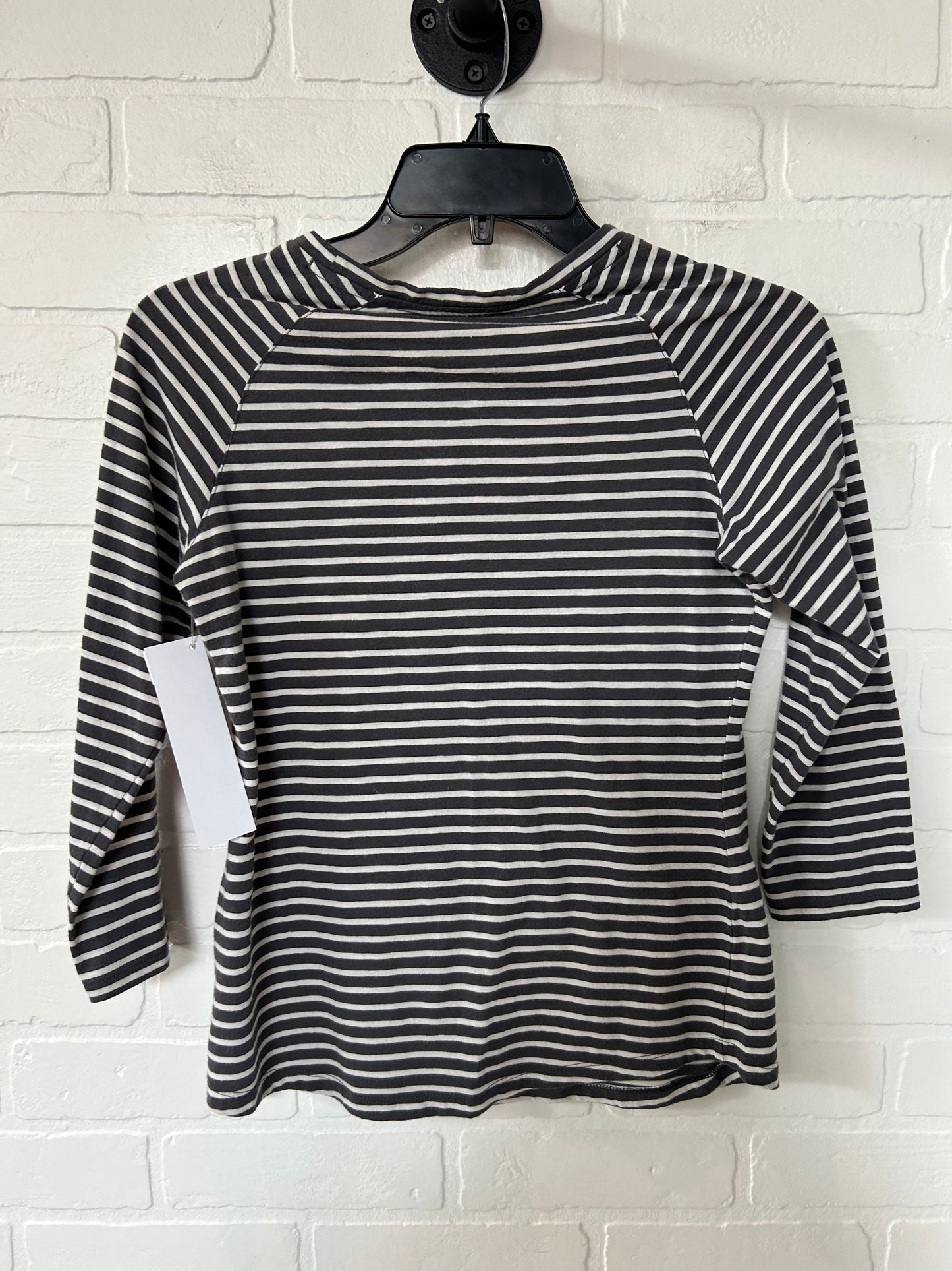 Striped Top Long Sleeve Basic Columbia, Size Xs