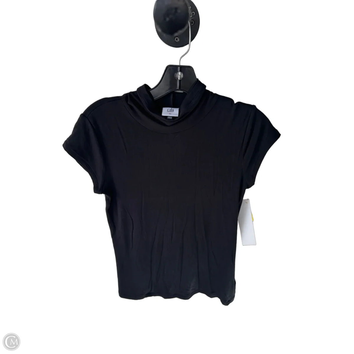 Top Short Sleeve By Cabi In Black, Size: Xs – Clothes Mentor