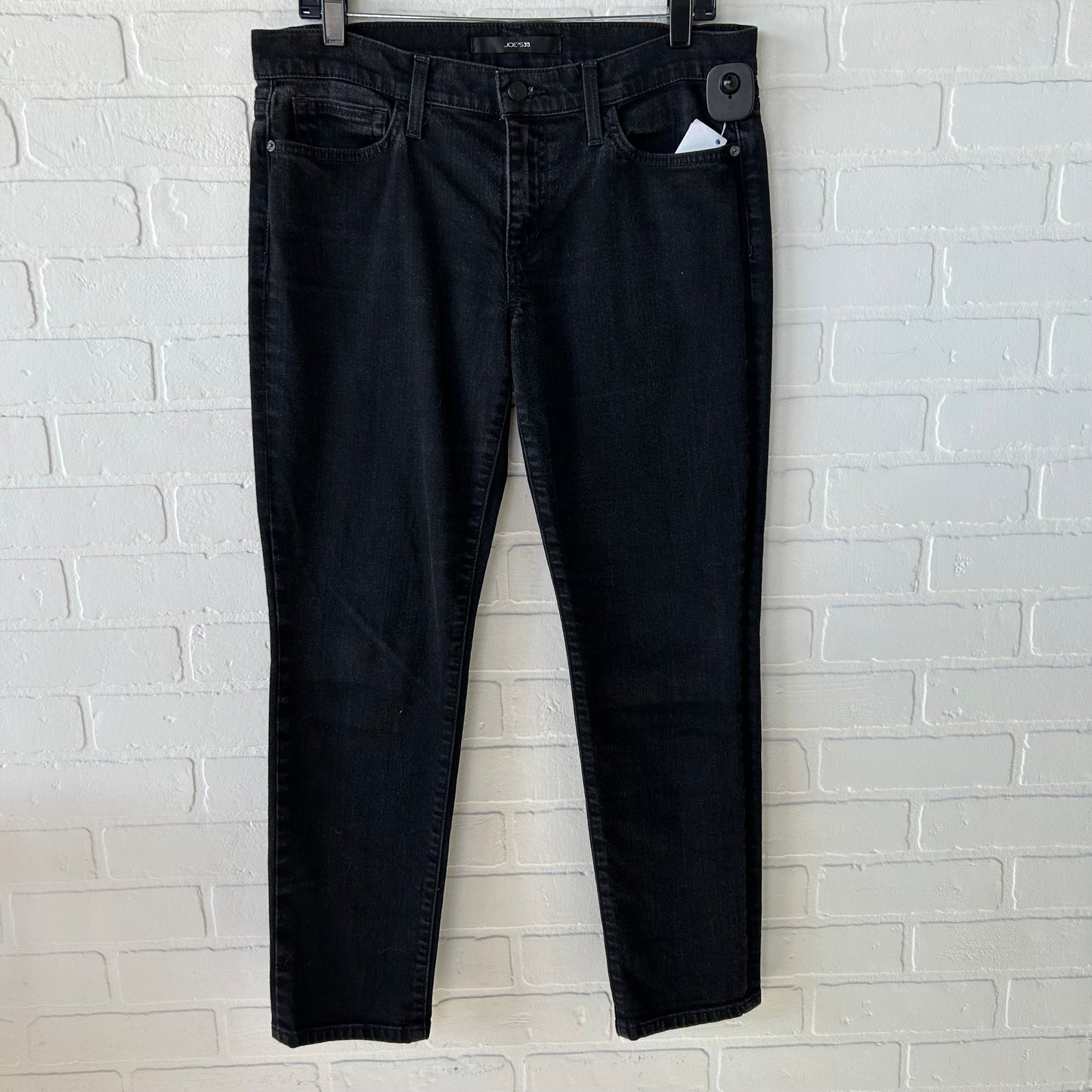 Jeans Straight By Joes Jeans In Black Denim, Size: 8