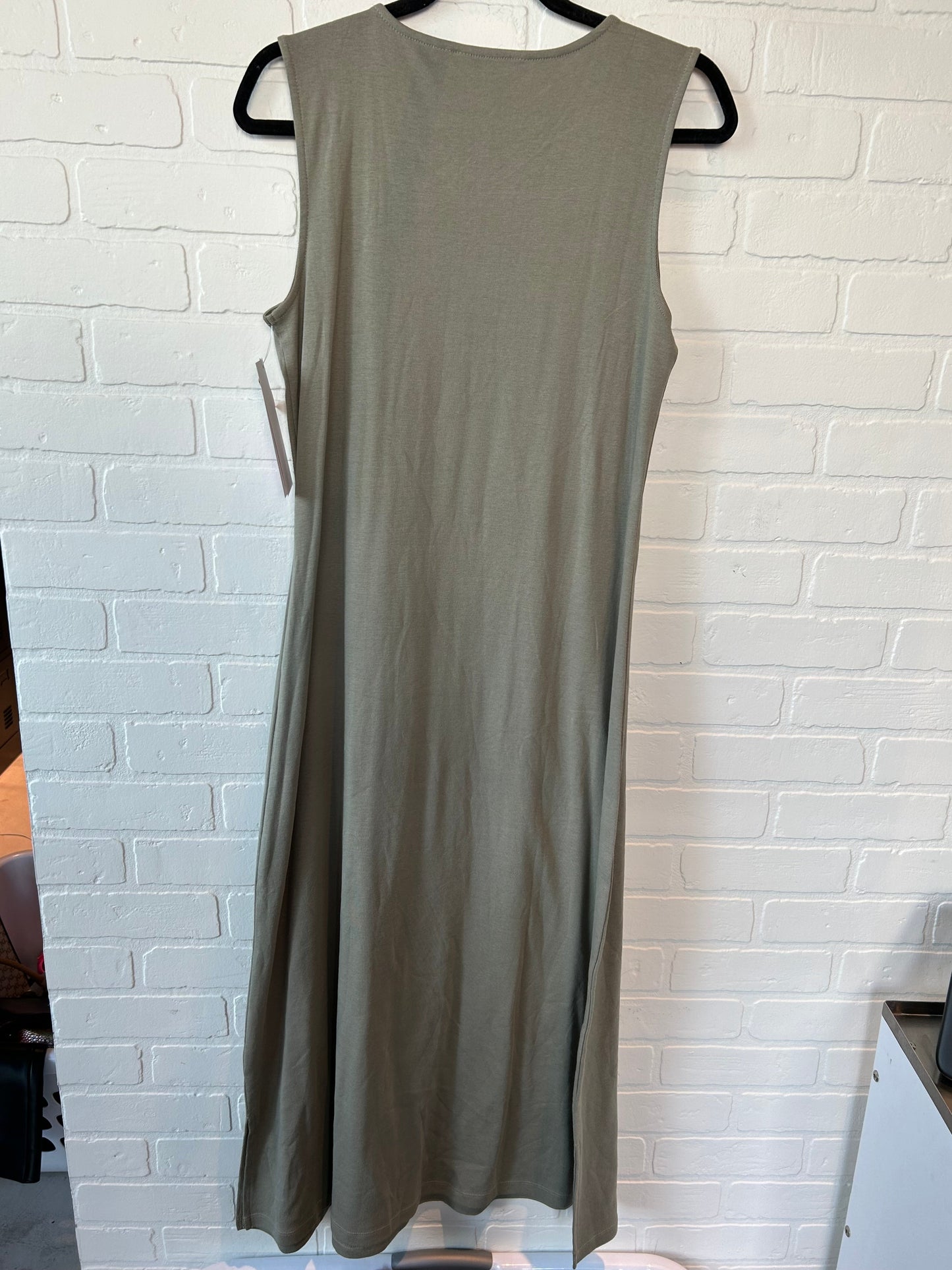 Olive Dress Casual Maxi Liz Claiborne, Size M