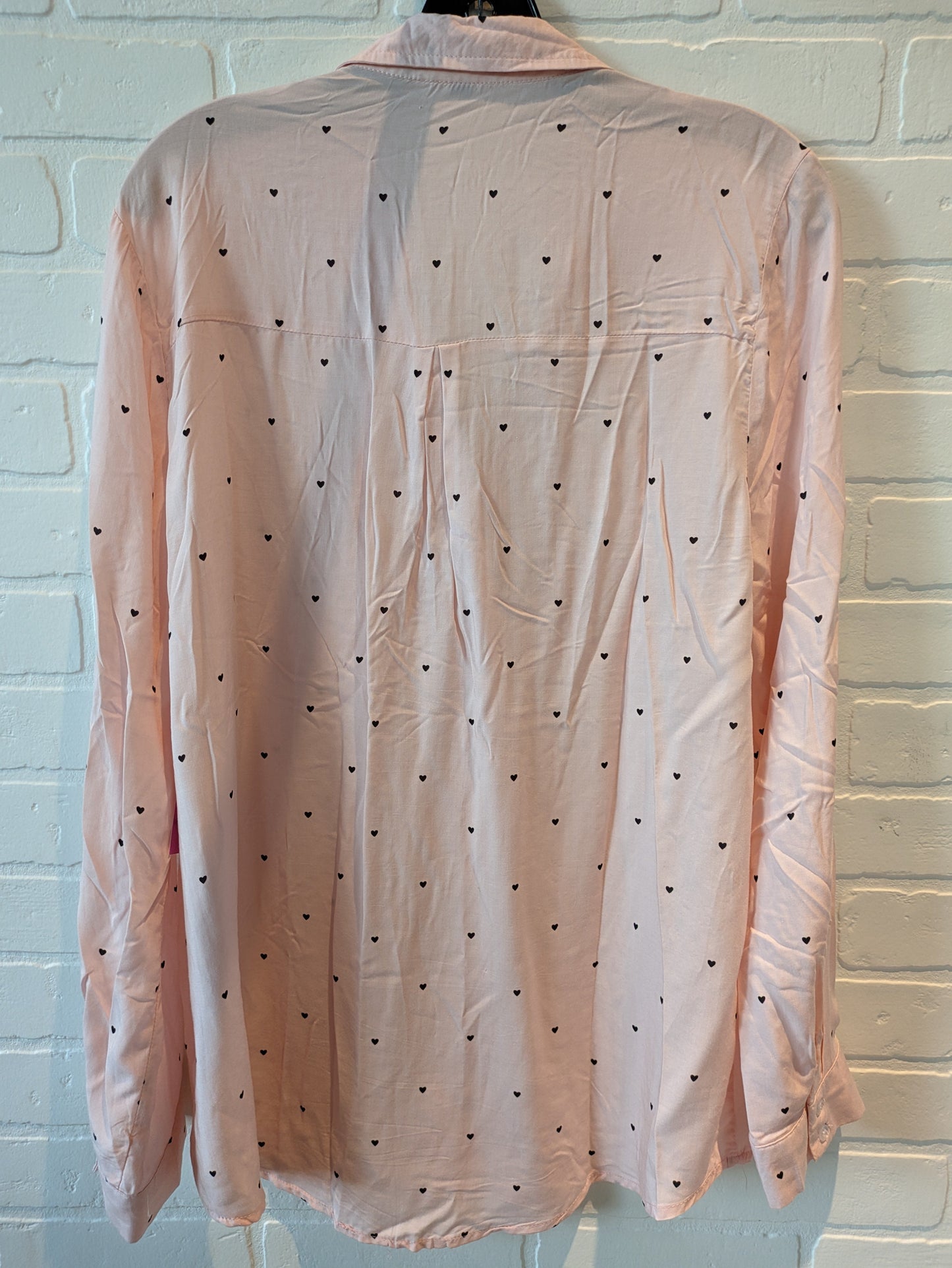 Pink Blouse Long Sleeve Milk & Honey, Size L