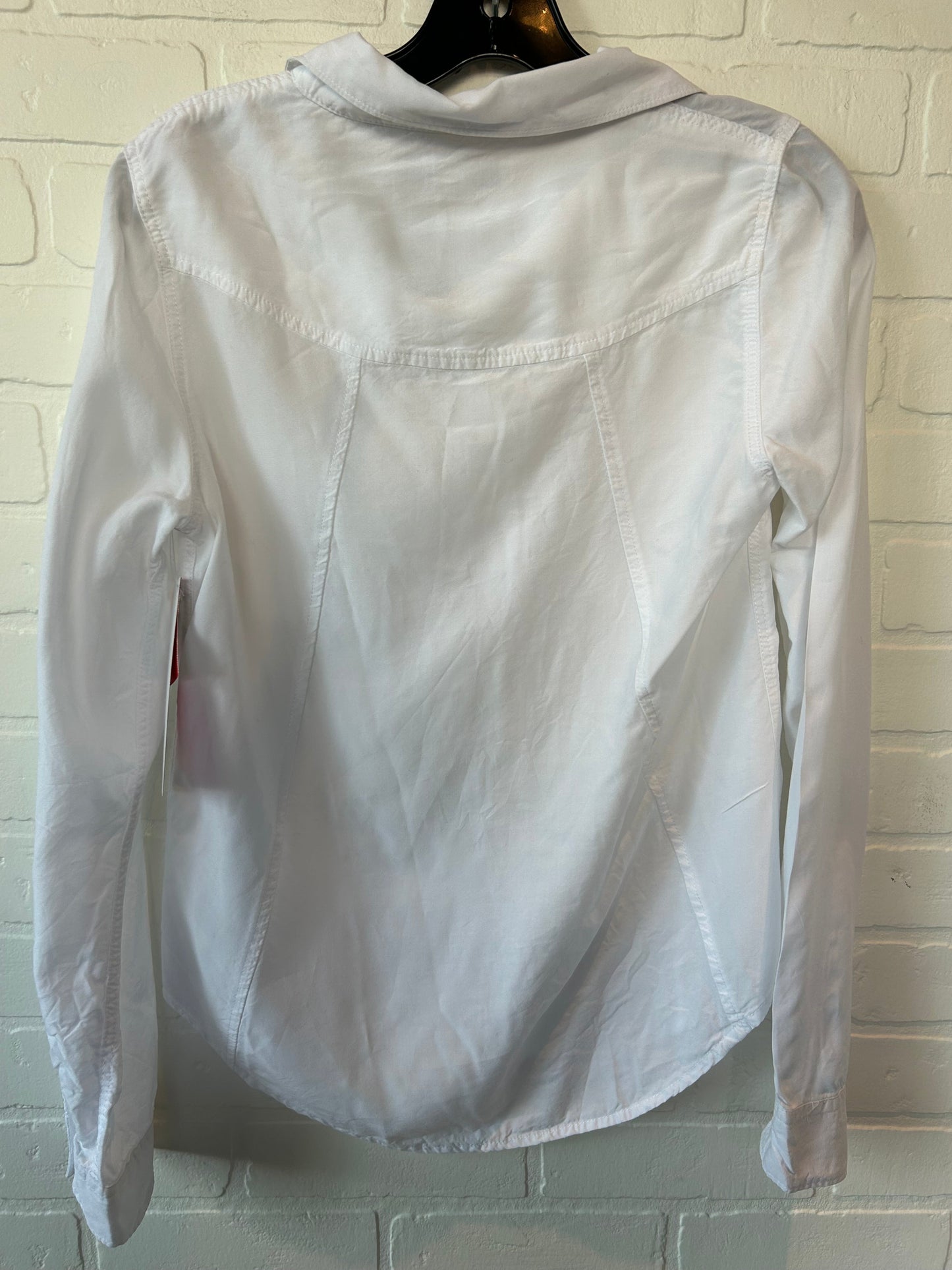White Blouse Long Sleeve Thread And Supply, Size Xs