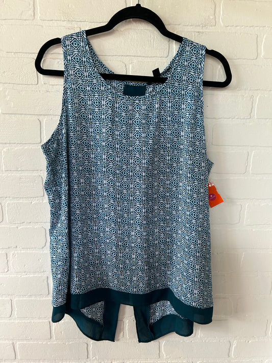 Top Sleeveless By Zac And Rachel  Size: Xl