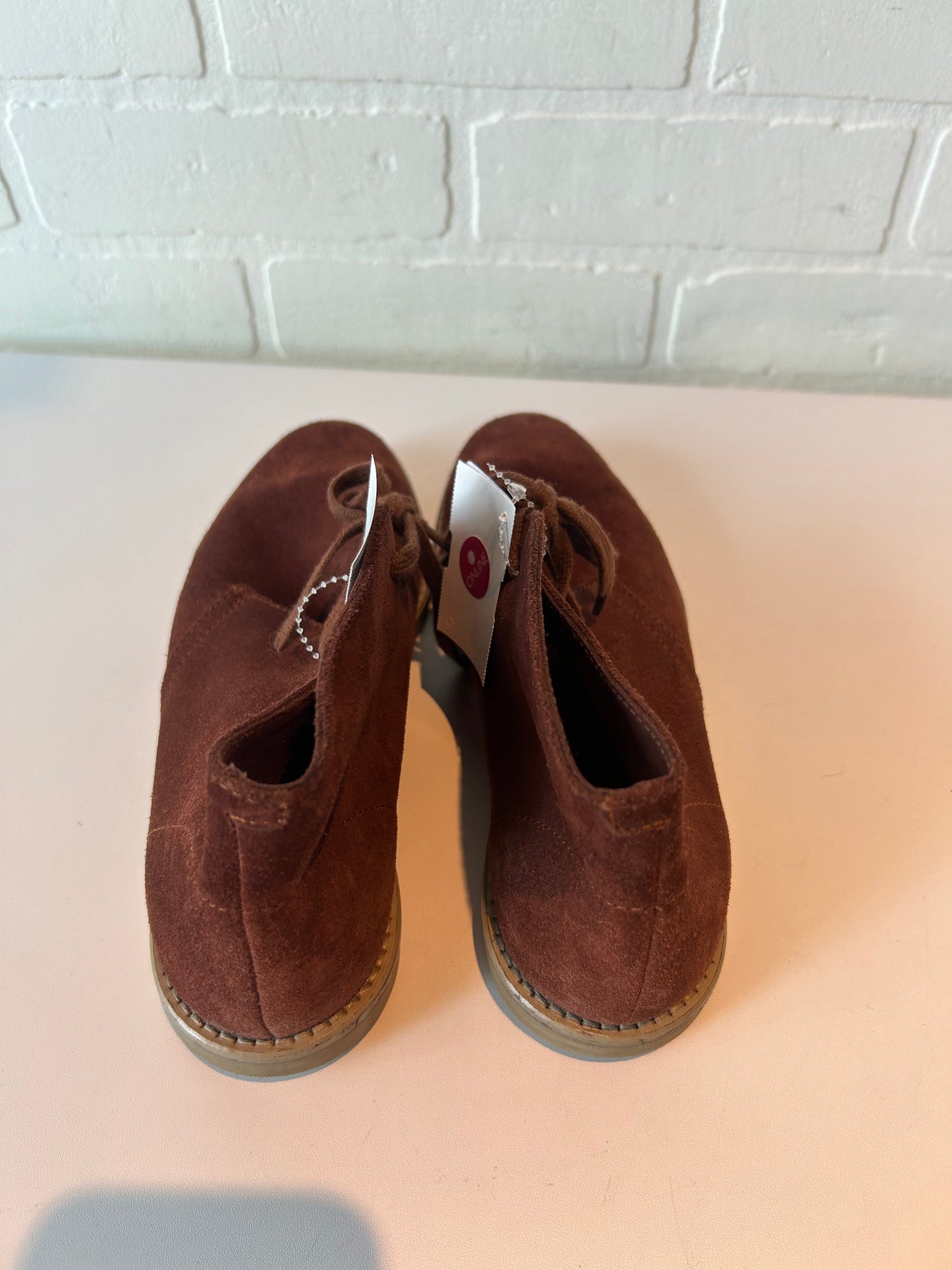 Boots Ankle Flats By J Crew In Brown, Size: 6.5