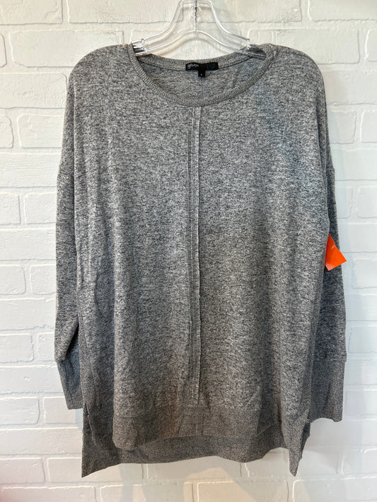 Grey Top Long Sleeve Gibson, Size L