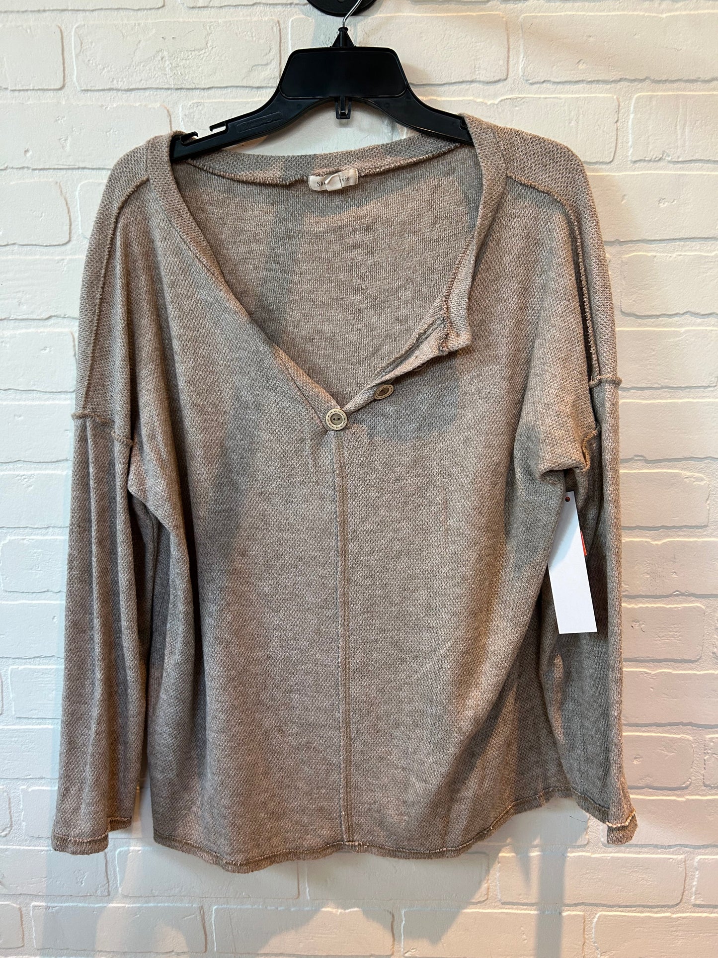 Brown Top Long Sleeve Shop Stevie, Size M