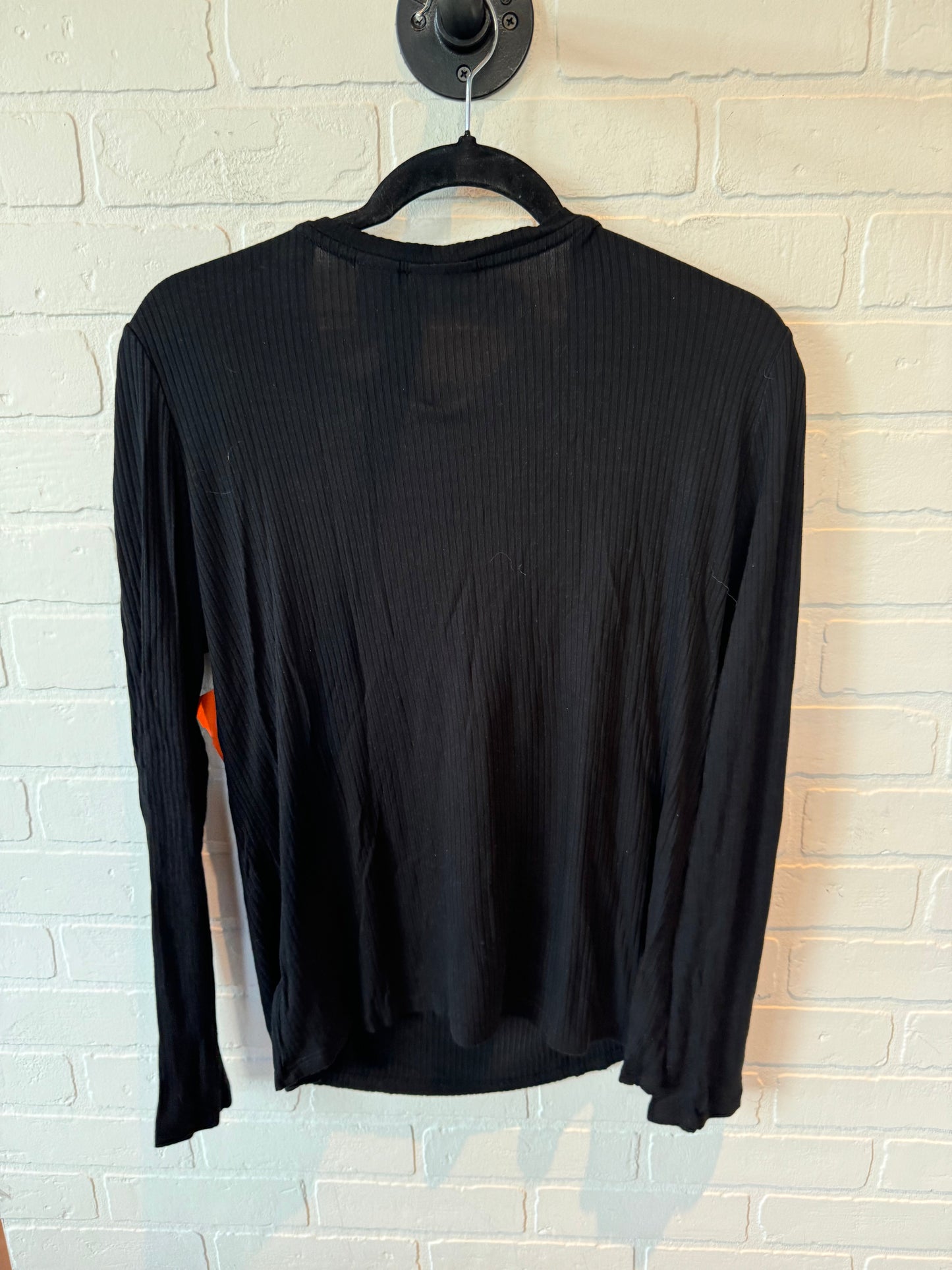 Top Long Sleeve Basic By Rachel Zoe In Black, Size: Xl