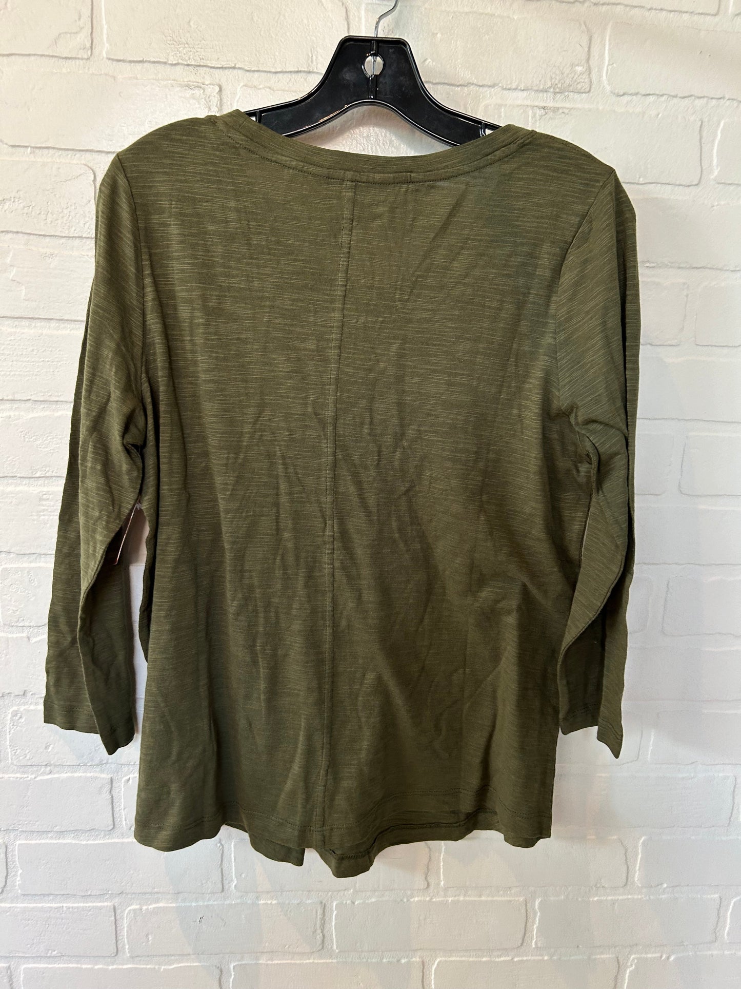 Green Top 3/4 Sleeve Basic Liverpool, Size L
