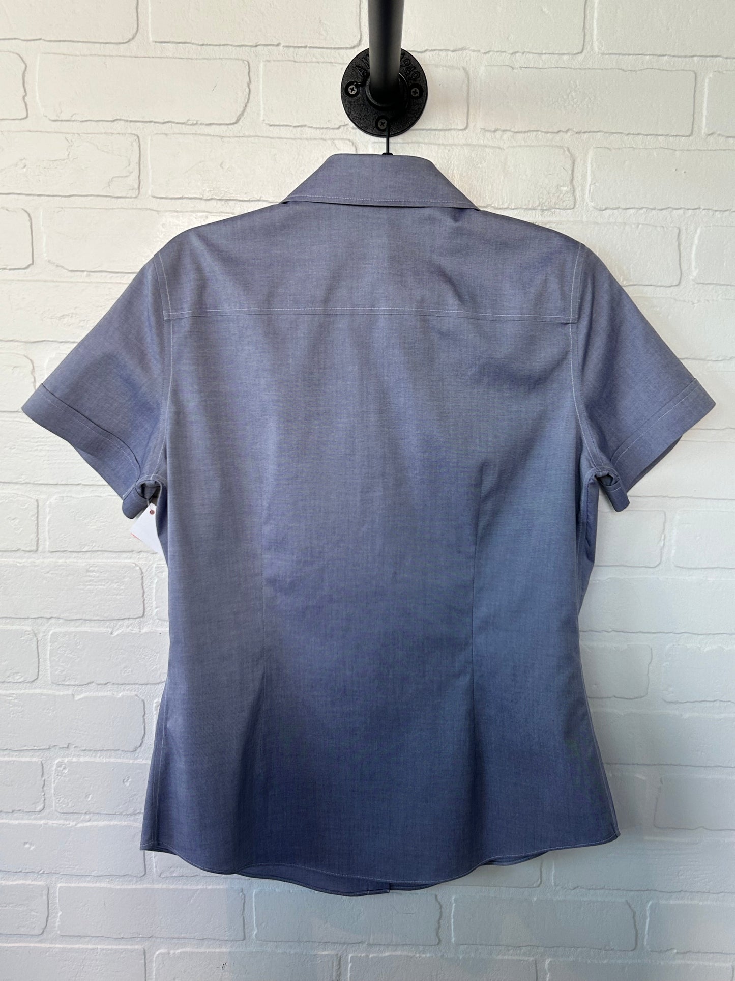 Blue Top Short Sleeve Brooks Brothers, Size M