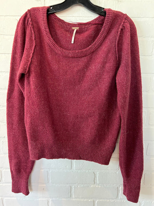 Red Sweater Free People, Size Xs