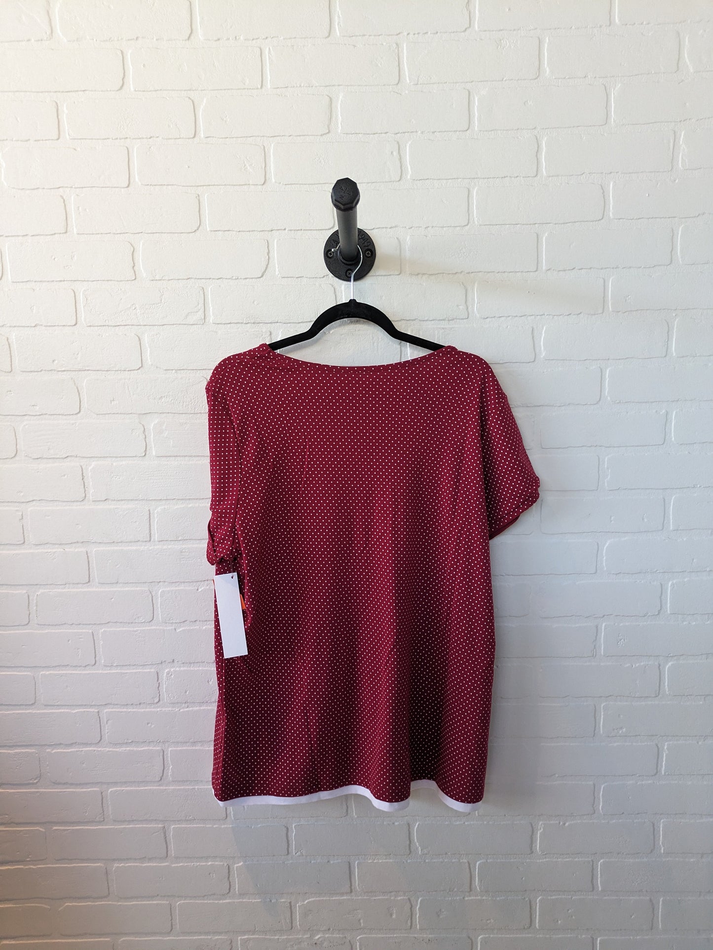 Top Short Sleeve Basic By St Johns Bay  Size: 1x