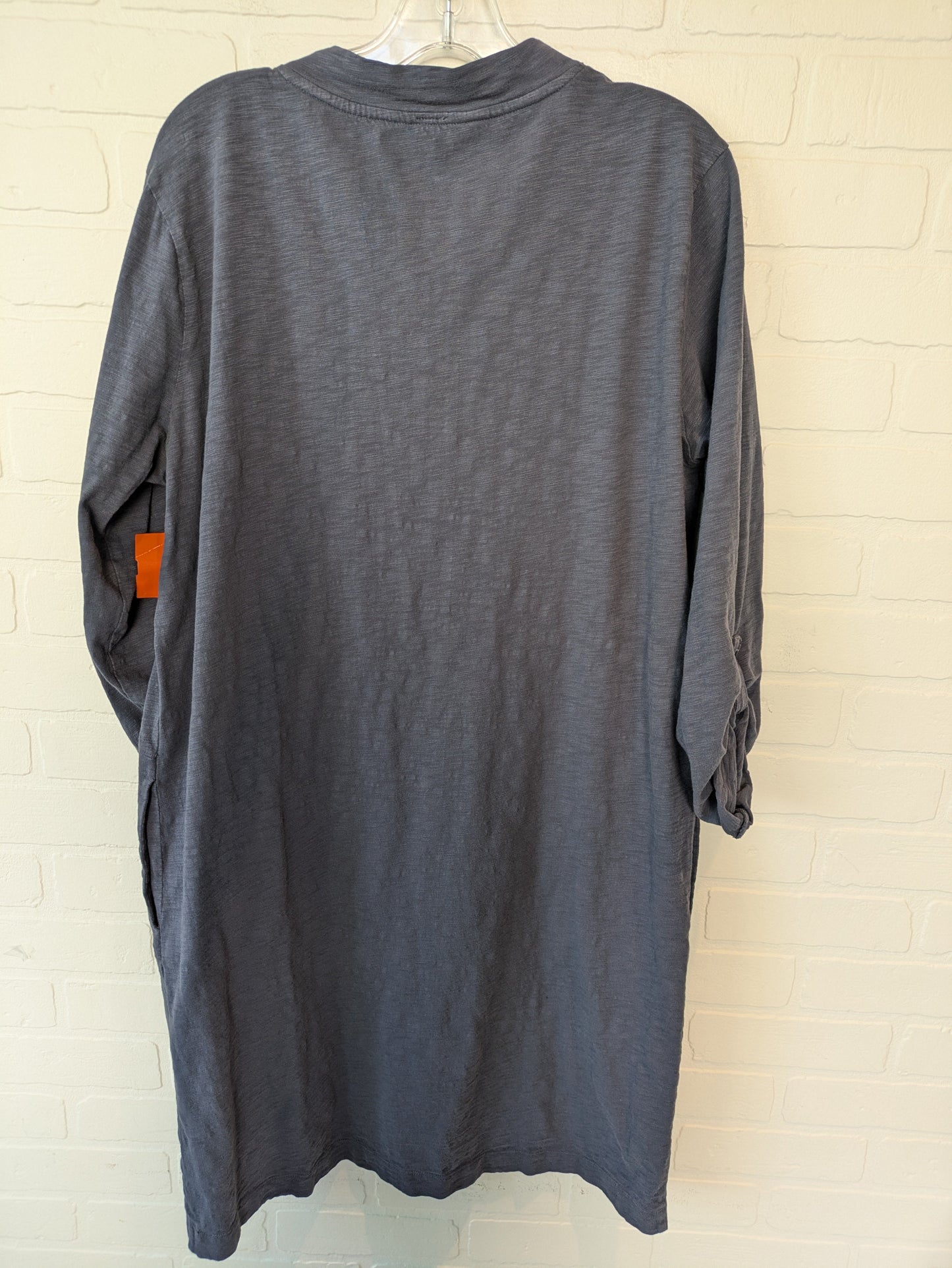 Grey Dress Casual Midi Bobi, Size Xl