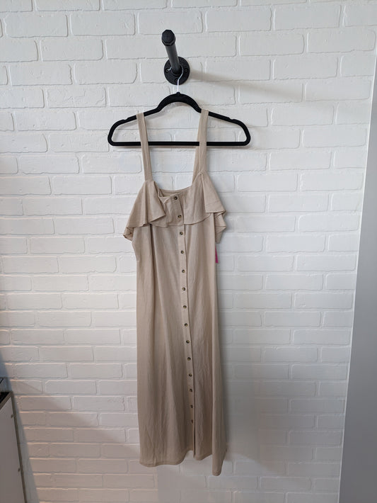 Dress Casual Maxi By Gianni Bini  Size: L