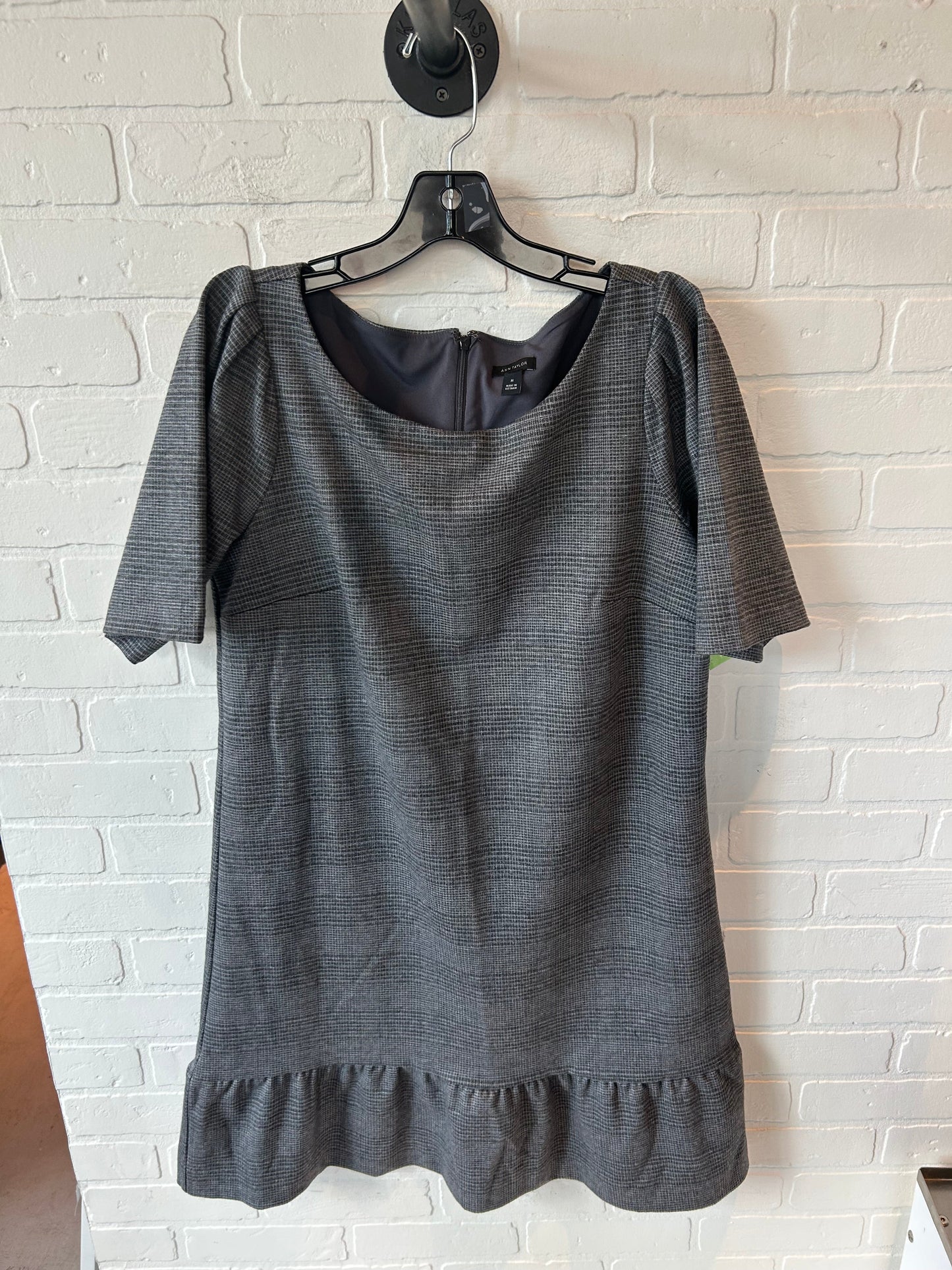 Dress Work By Ann Taylor In Grey, Size: M