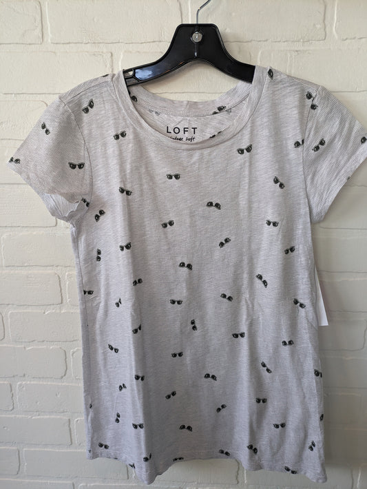 Top Short Sleeve Basic By Loft  Size: Xs