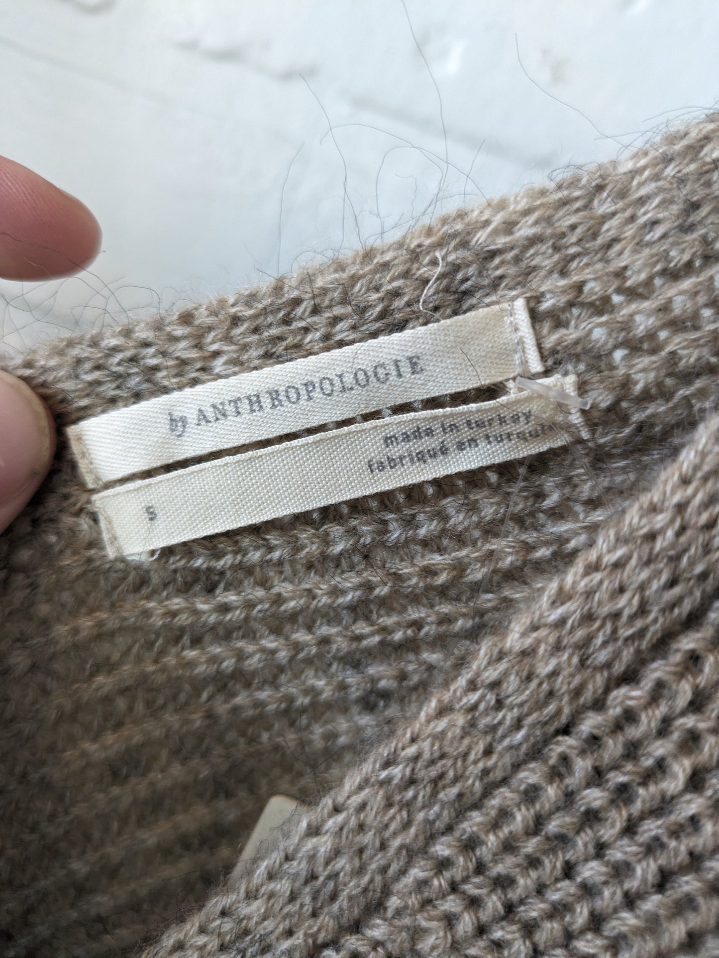 Sweater Short Sleeve By Anthropologie  Size: S