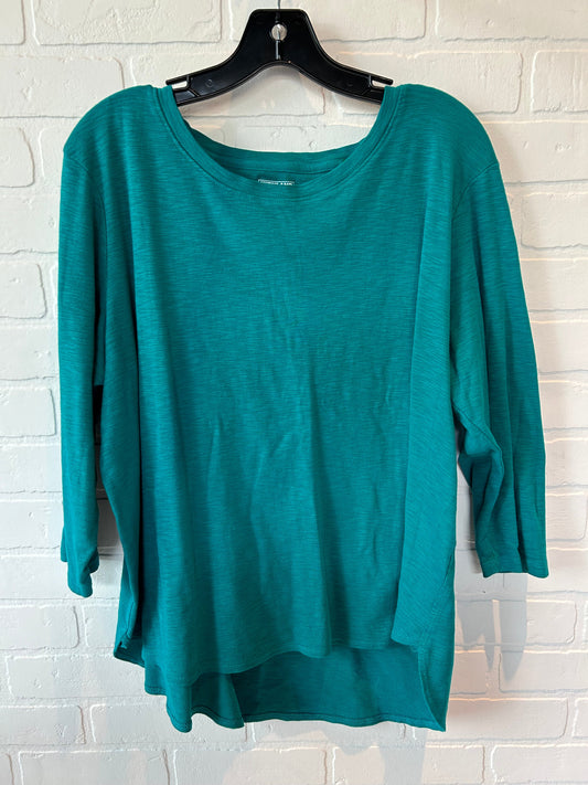 Top Long Sleeve Basic By Kirkland  Size: 1x