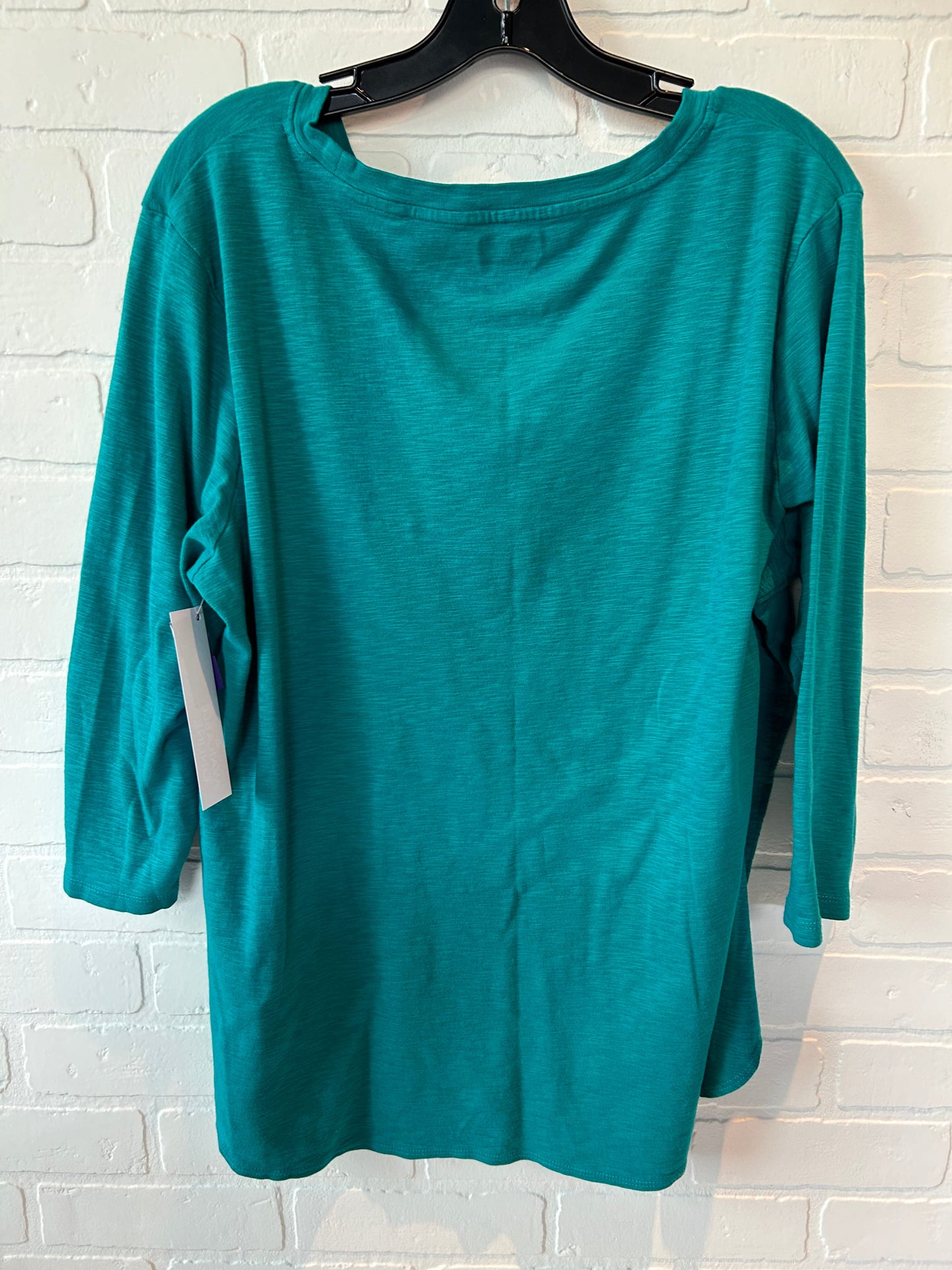 Top Long Sleeve Basic By Kirkland  Size: 1x