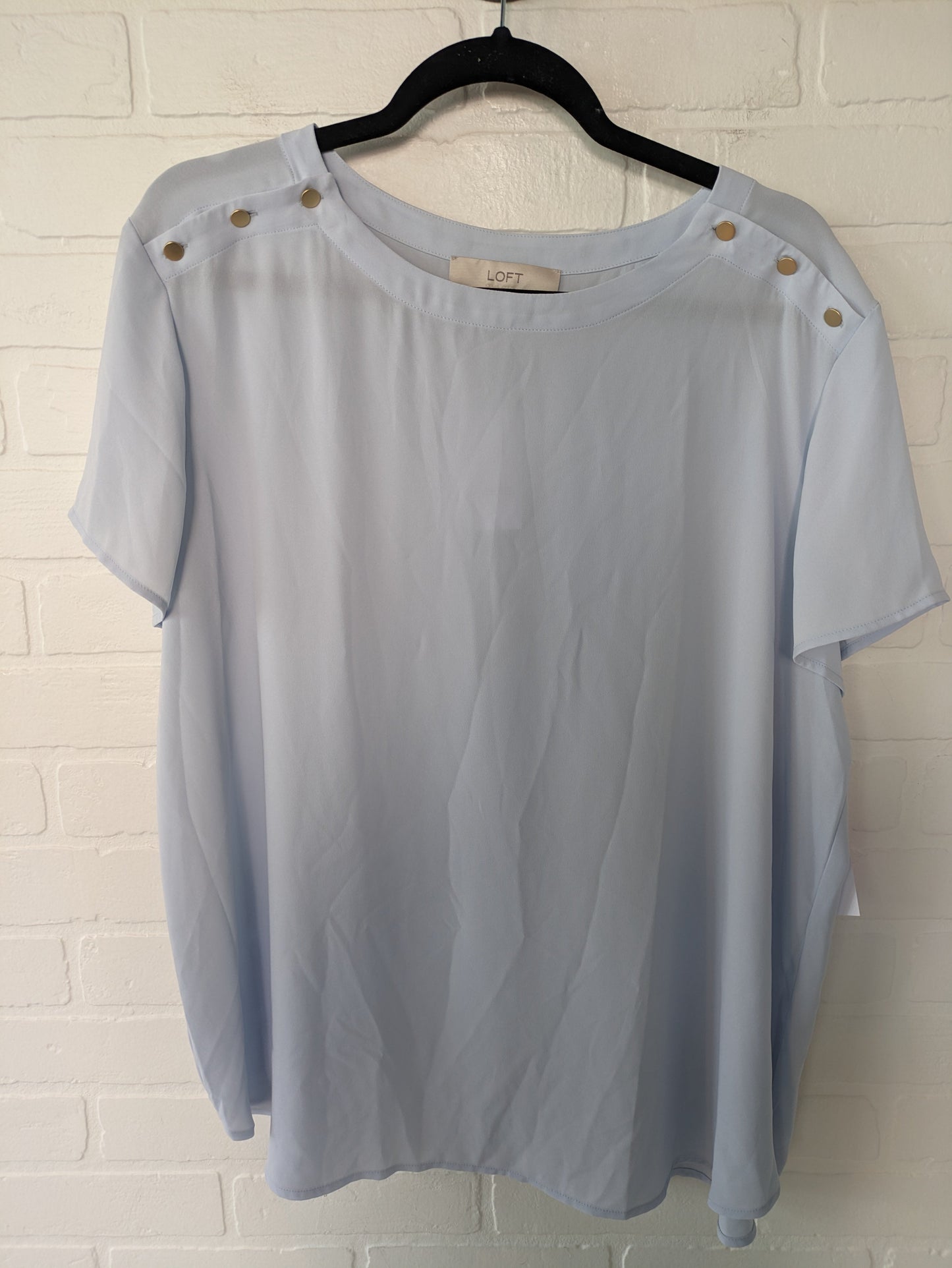 Top Short Sleeve By Loft  Size: Xl