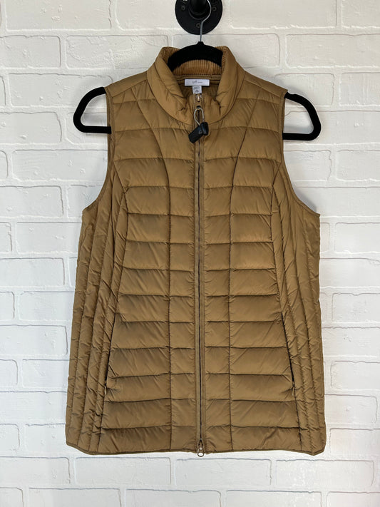 Brown Vest Puffer & Quilted J. Jill, Size Xs