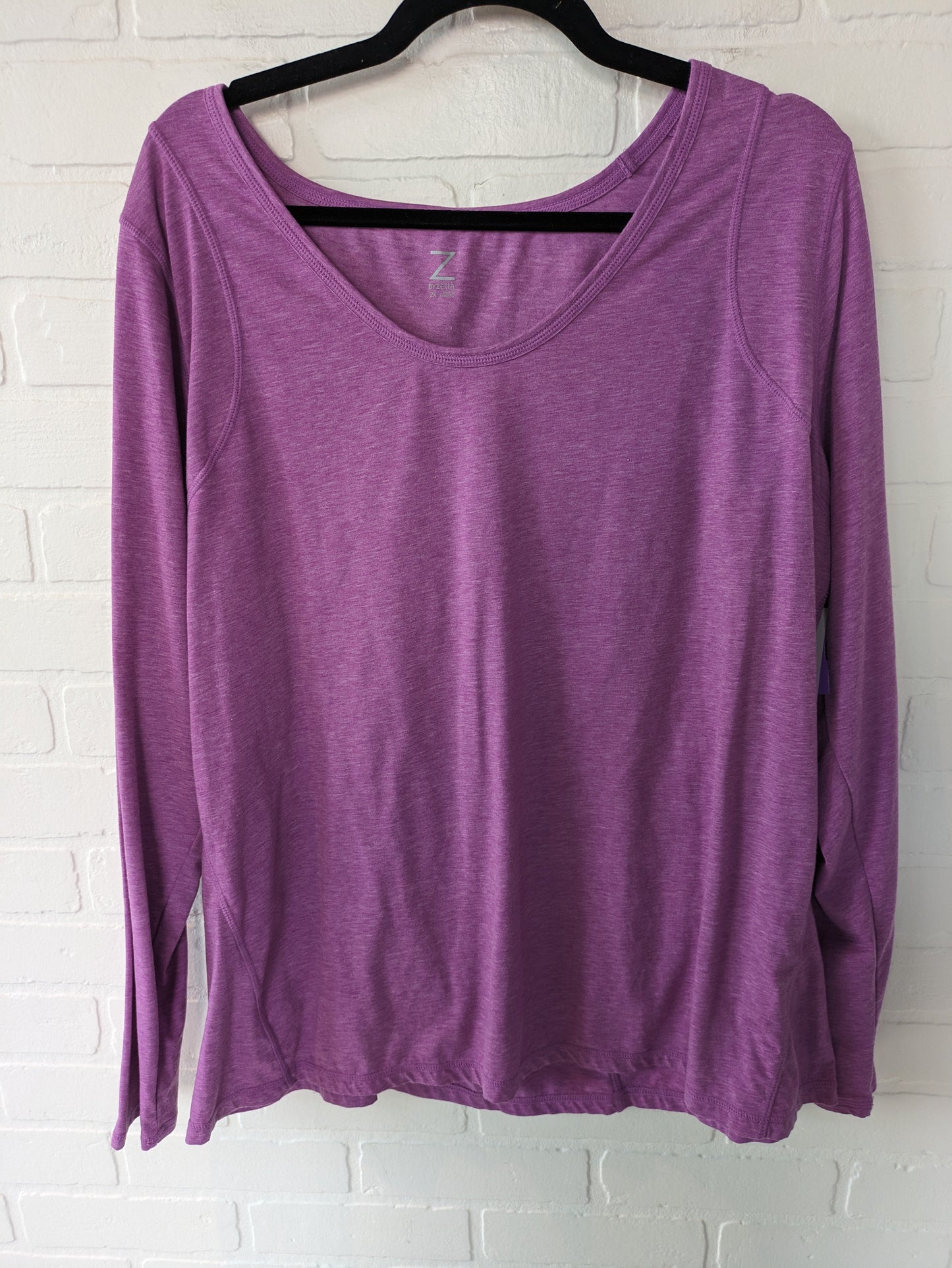 Athletic Top Long Sleeve Crewneck By Zella  Size: 2x