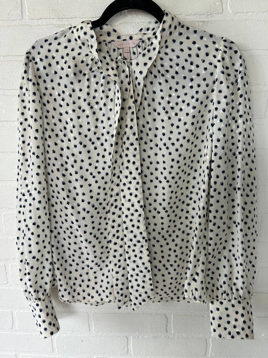 Top Long Sleeve By Rebecca Taylor  Size: M