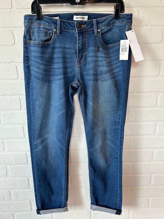 Blue Denim Jeans Boyfriend Vigoss, Size 6