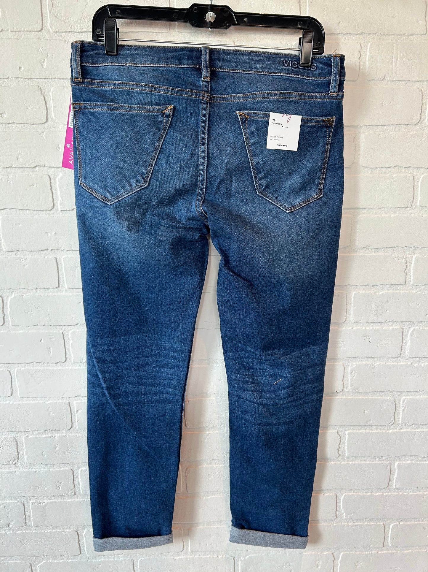 Blue Denim Jeans Boyfriend Vigoss, Size 6