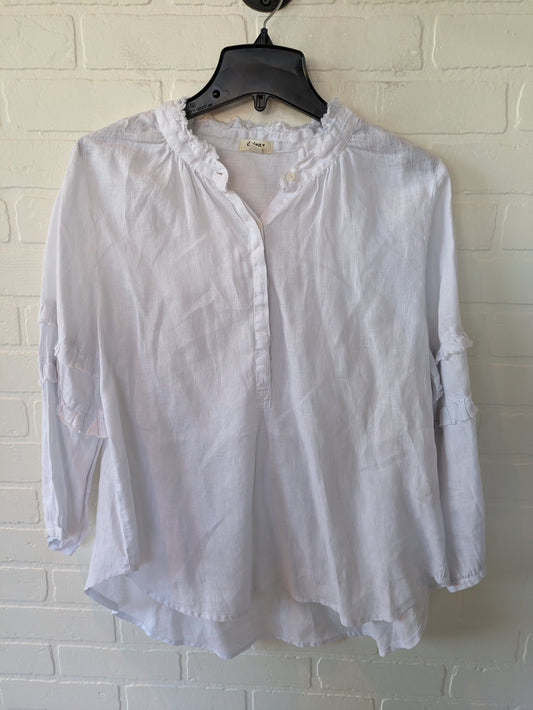 White Top Long Sleeve Dylan, Size S