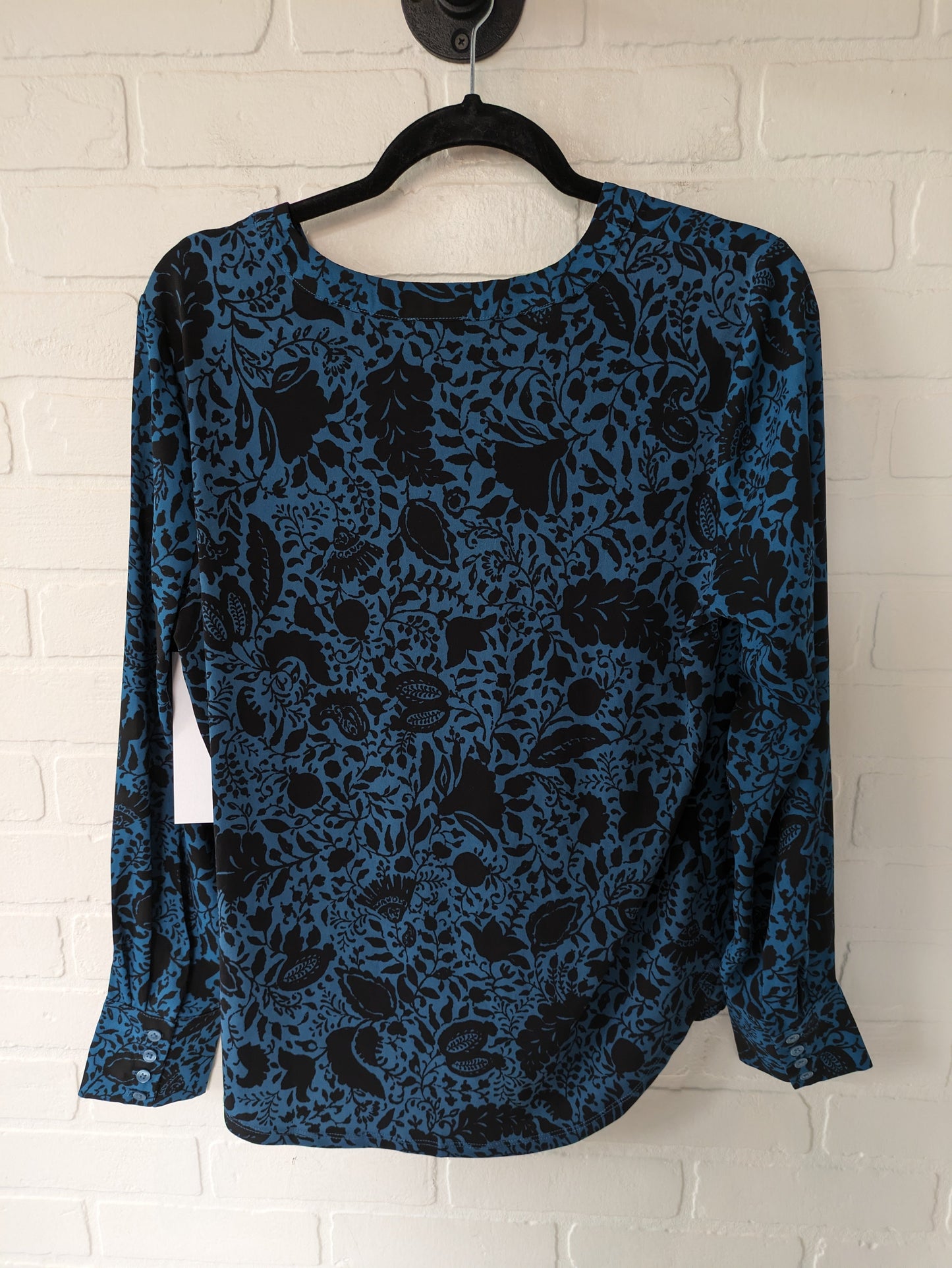 Blue Top Long Sleeve Ann Taylor, Size S