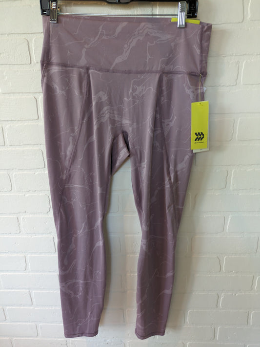 Purple Athletic Leggings All In Motion, Size 12