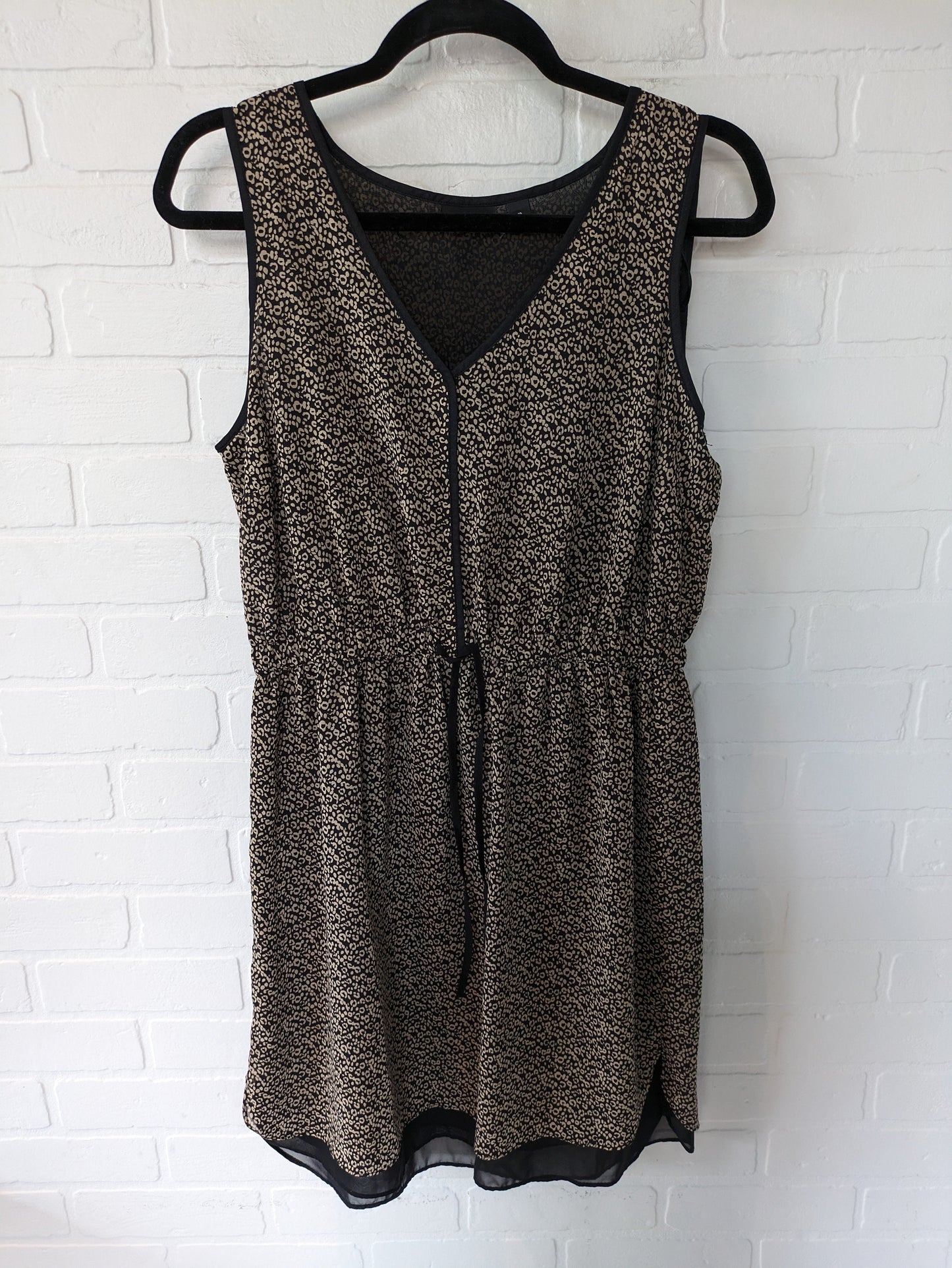 Animal Print Dress Casual Short Ana, Size M