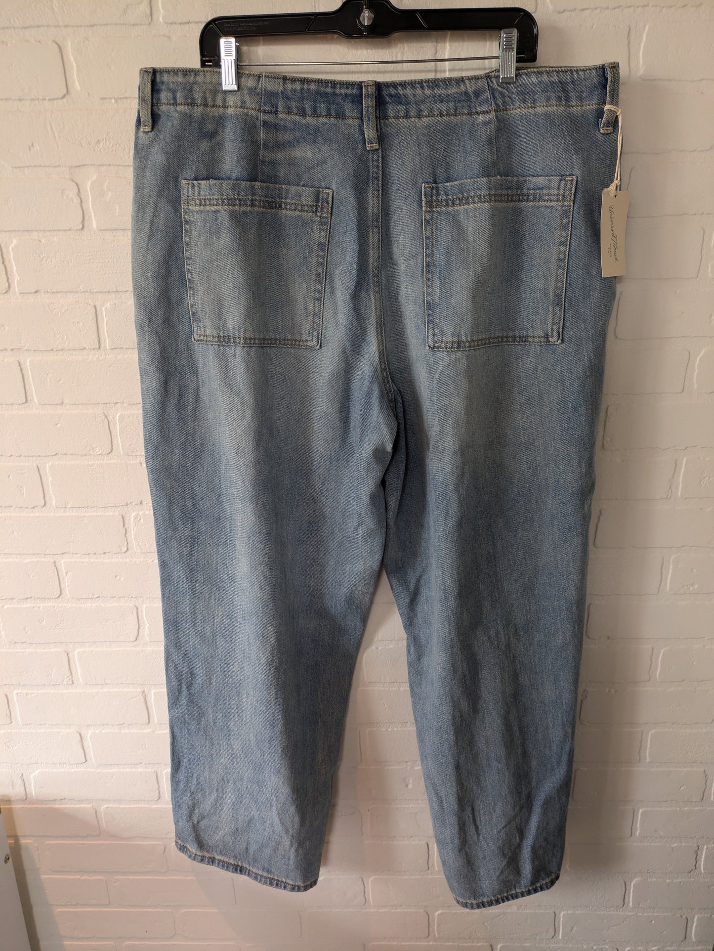 Blue Denim Jeans Straight Universal Thread, Size 18