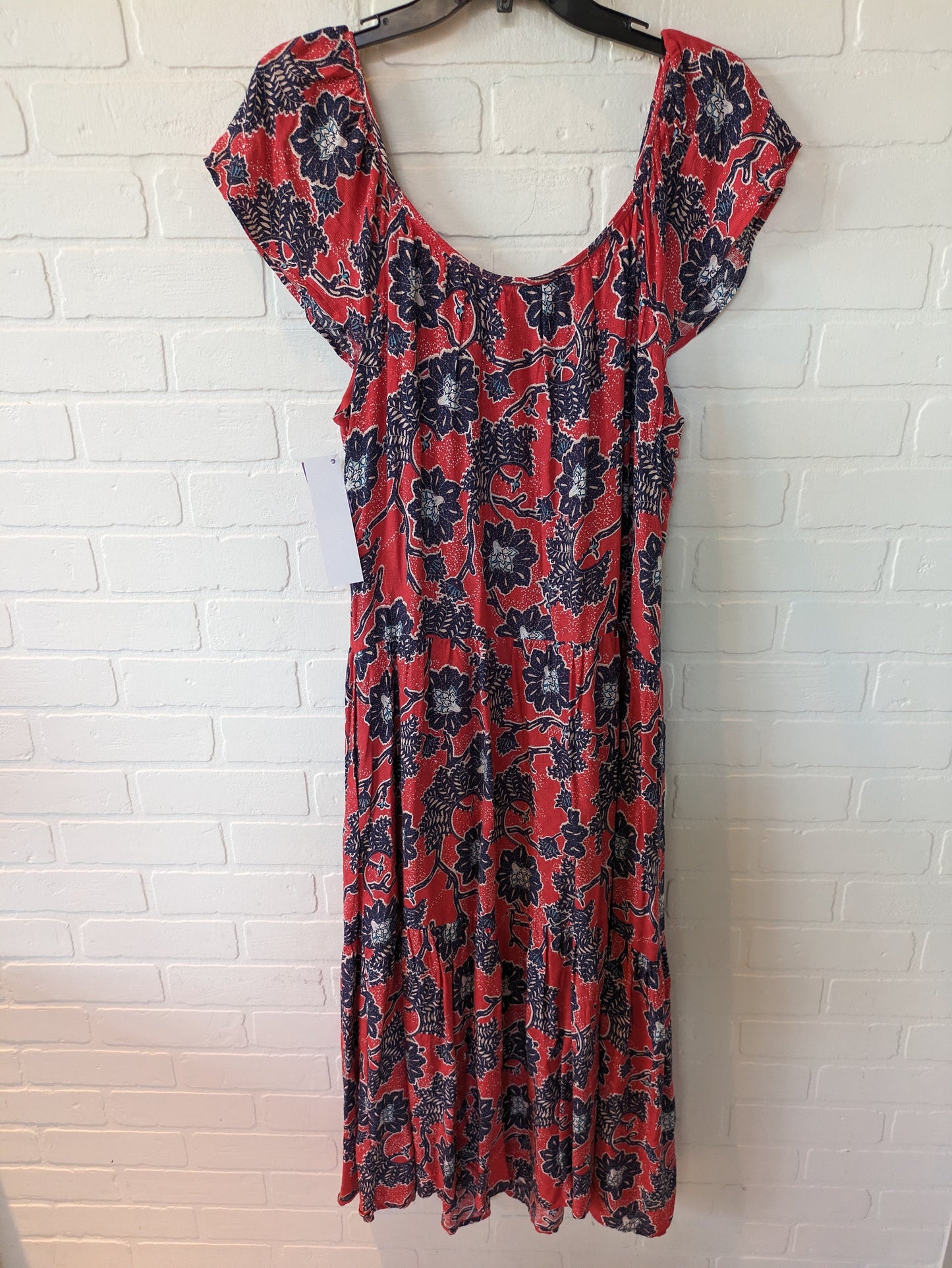 Red Dress Casual Maxi Knox Rose, Size L