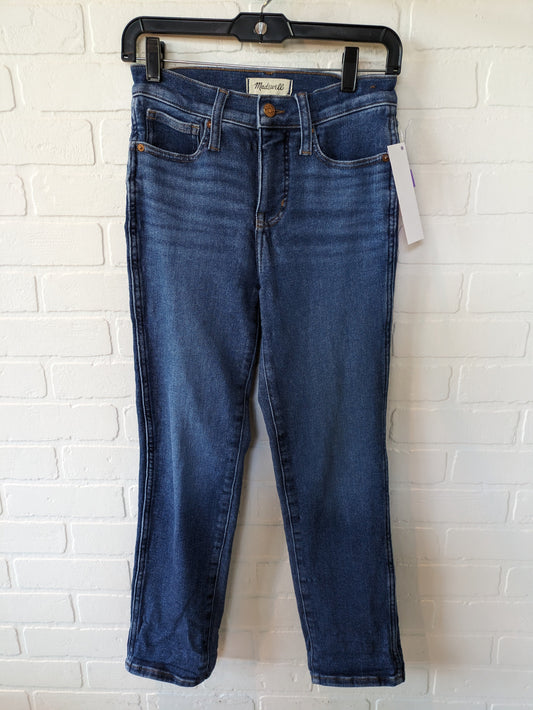 Blue Denim Jeans Skinny Madewell, Size 2petite