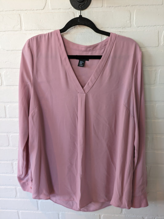 Pink Top Long Sleeve Jones New York, Size Xl