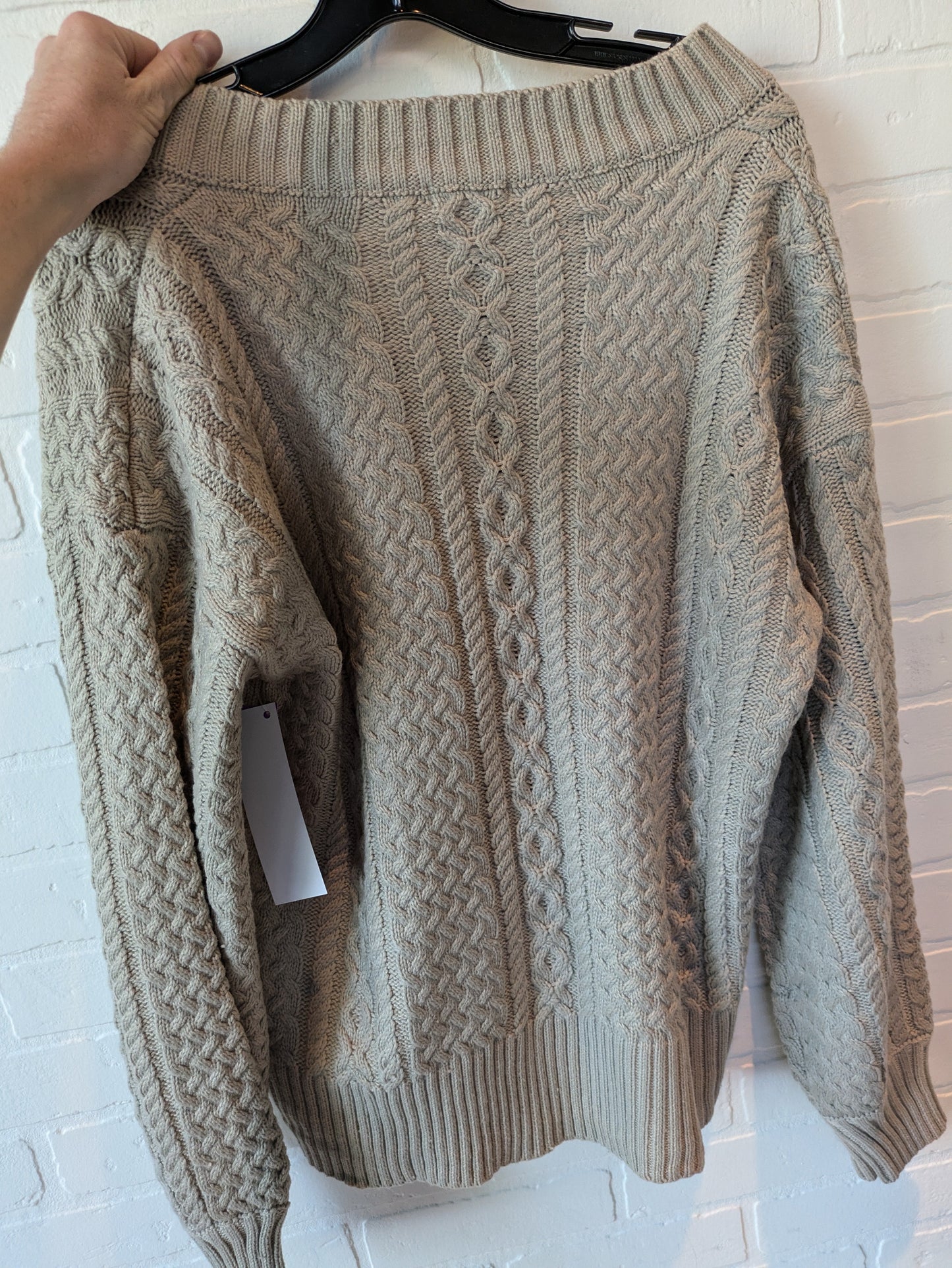 Tan Sweater Main Strip, Size M