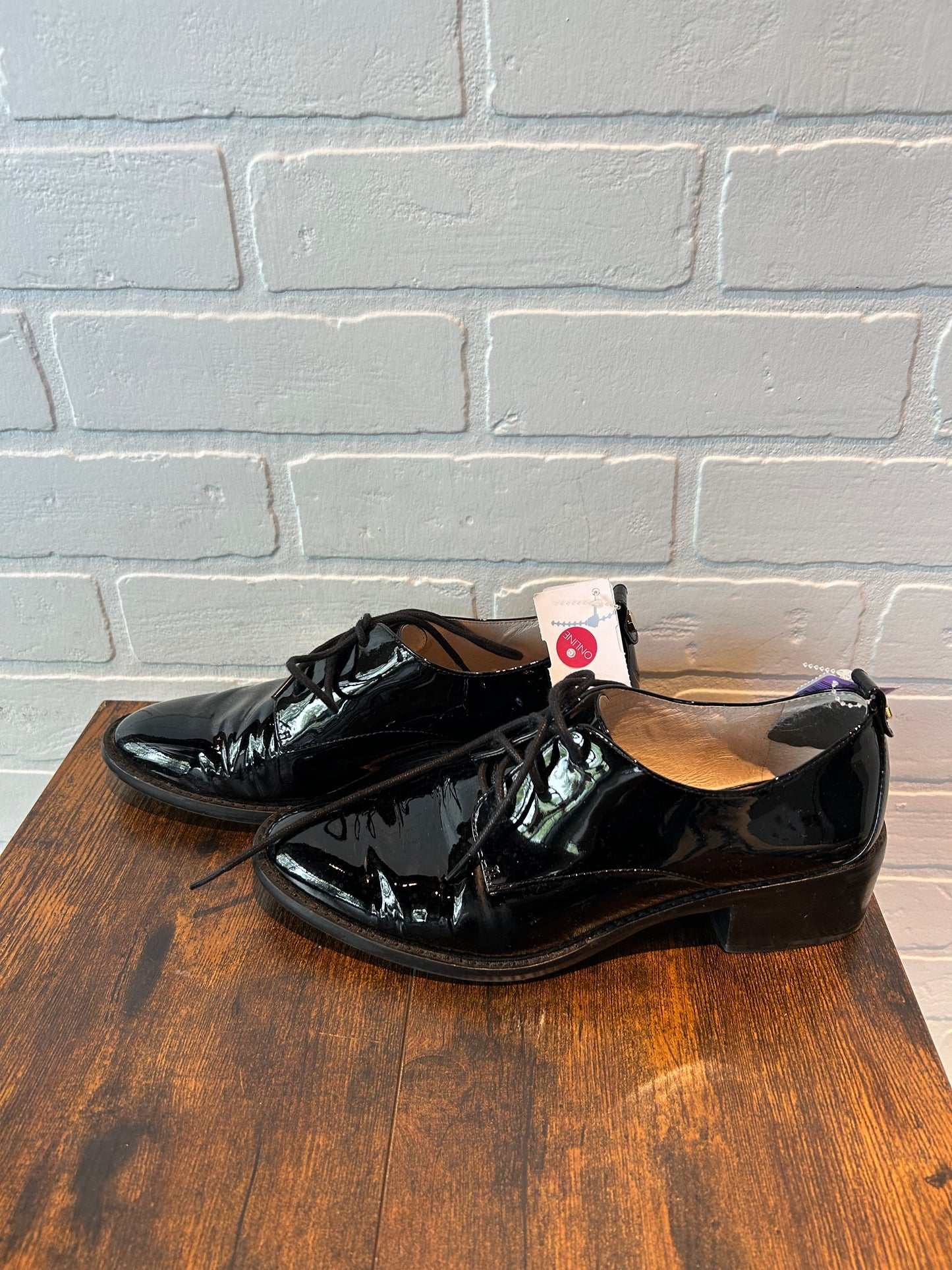 Black Shoes Flats Louise Et Cie, Size 8