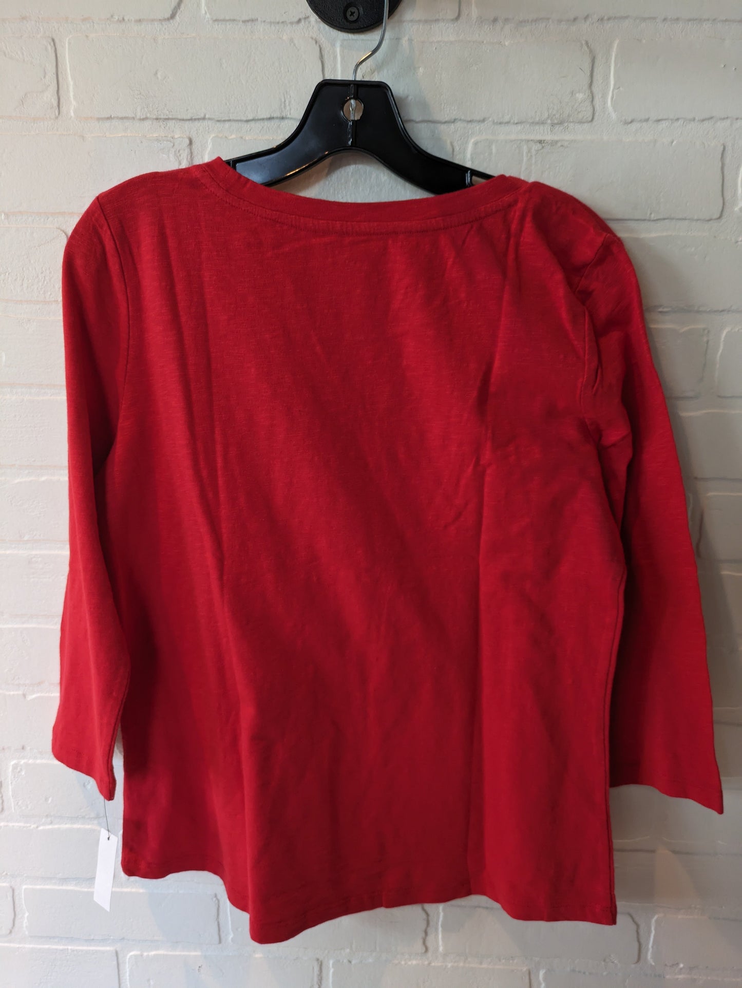 Red Top 3/4 Sleeve Talbots, Size M