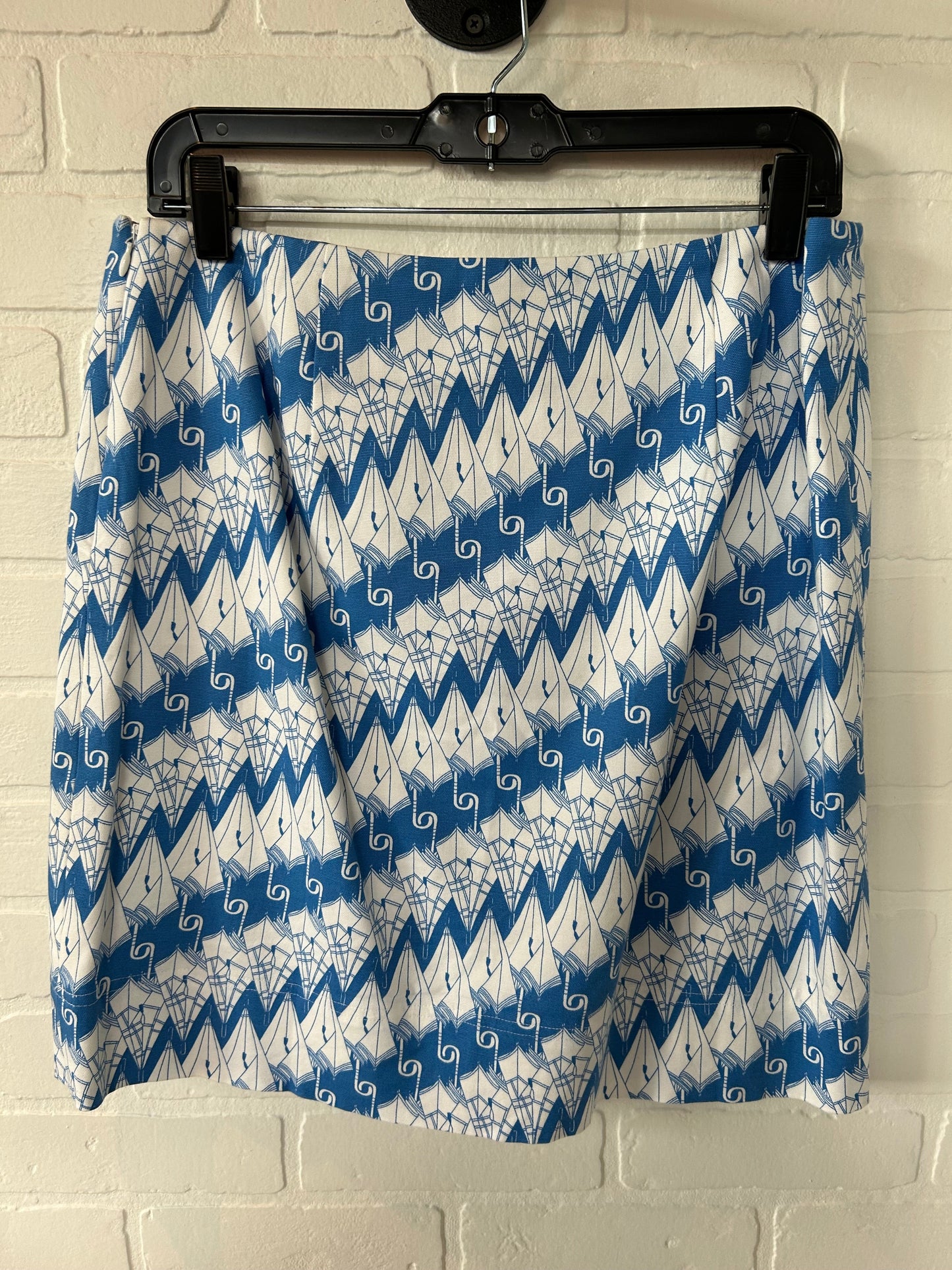 Blue & White Skirt Mini & Short Talbots, Size 10petite