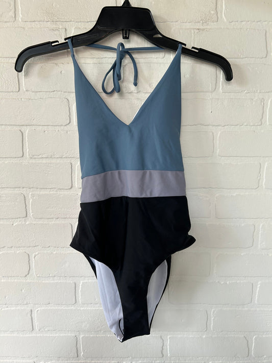 Black & Blue Swimsuit Shein, Size S