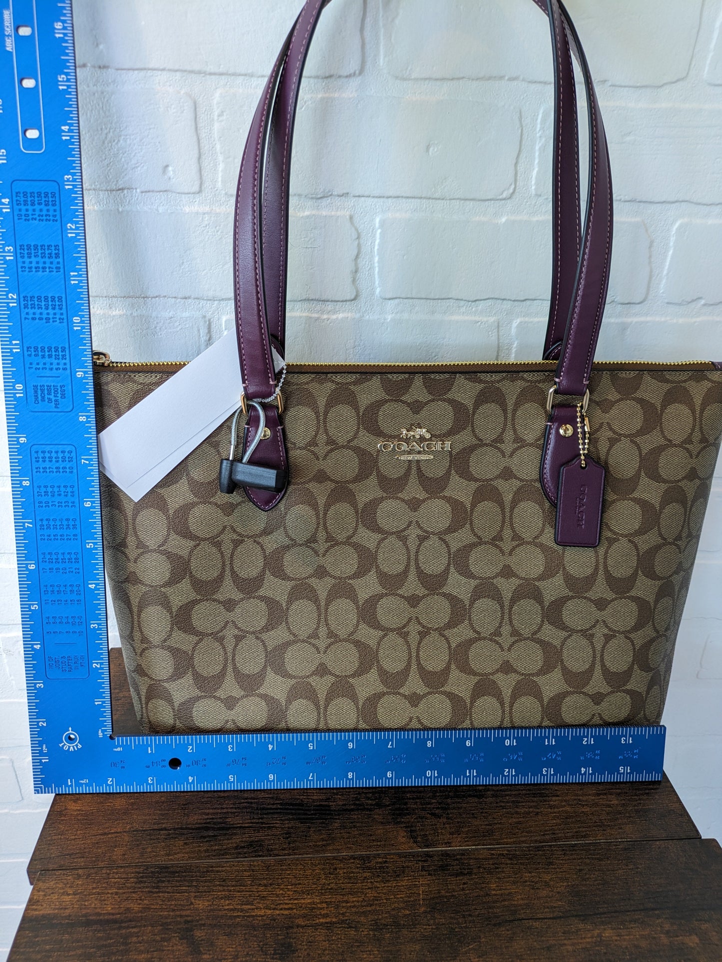 Handbag Designer Coach, Size Large