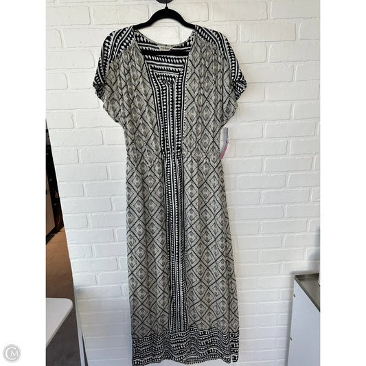 Dress Casual Maxi By Lucky Brand In Brown, Size: M